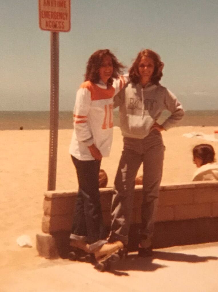 Karen and Barb (Sara) Newport Beach, California, 1979