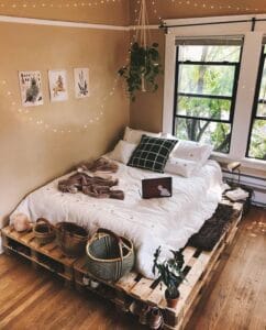 Cozy bed