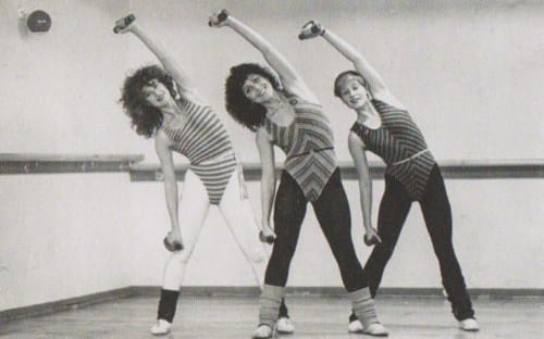 Eighties aerobic fashion