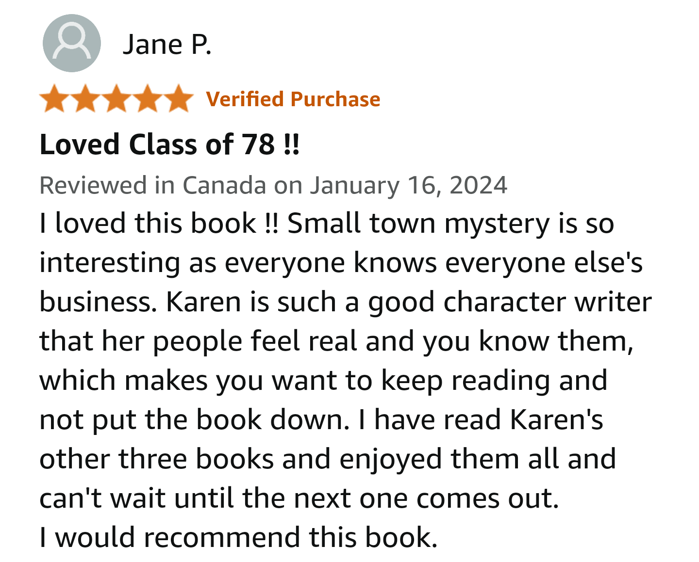 Five stars for Class of 78